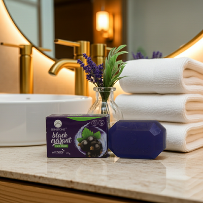 Product image of Skinstone Gel Bar 125gm - Black Currant