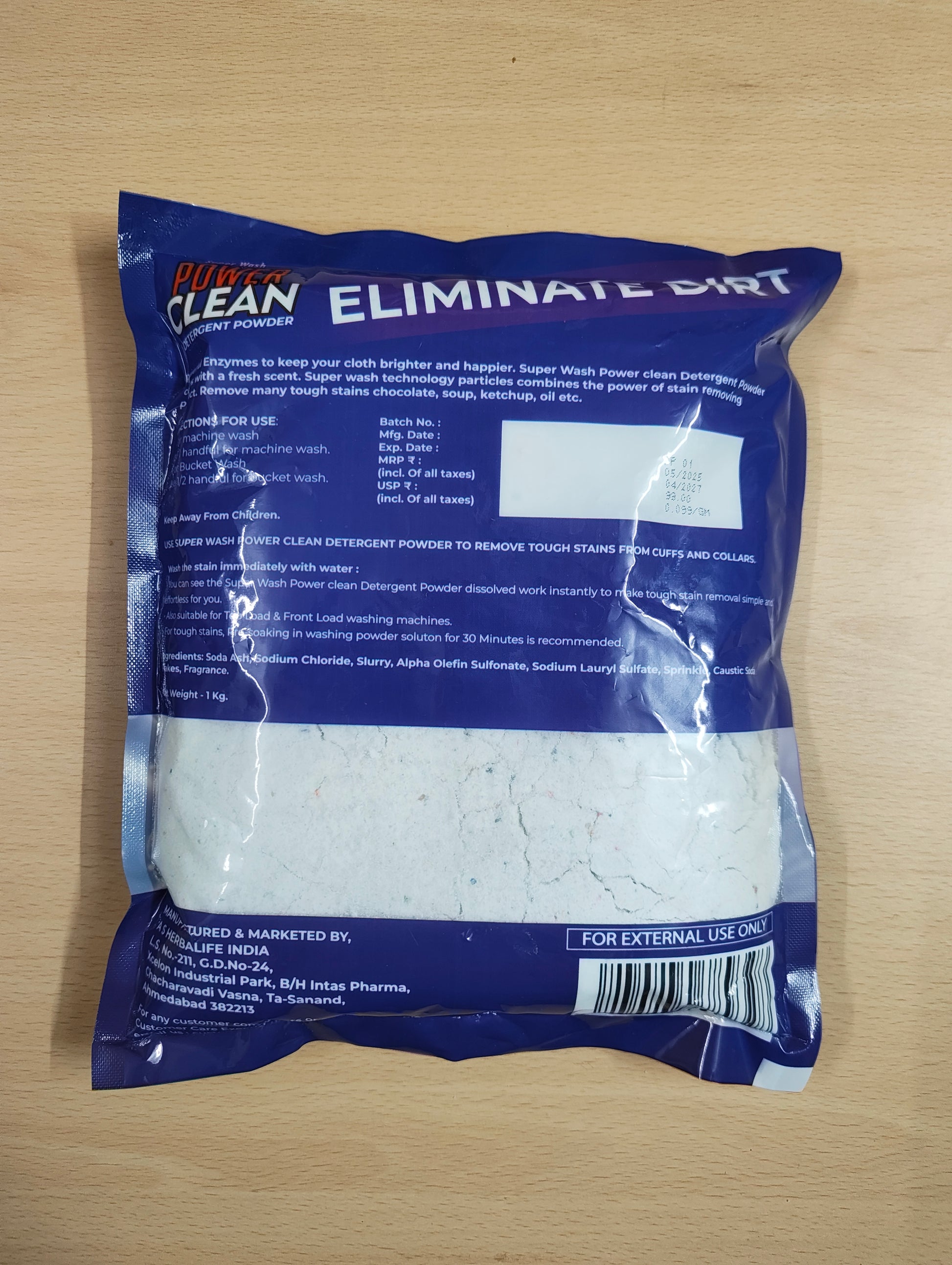 Altra Fresh Home Care Power Clean Detergent Powder 1 kg