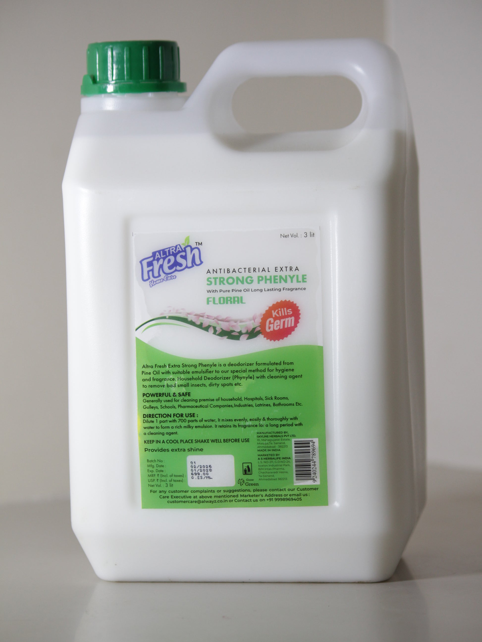 Altra Fresh Strong Phenyle - Floral 3ltr