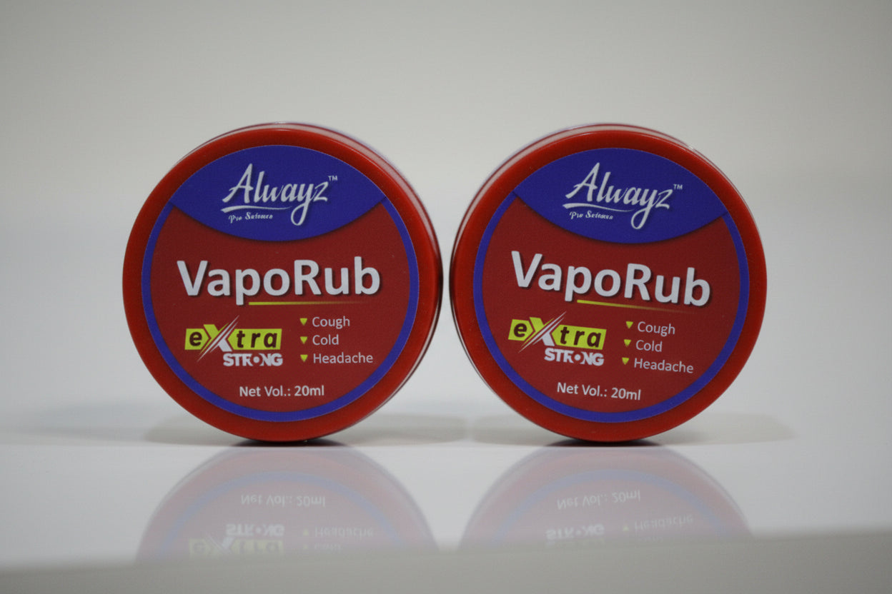 Alwayz VapoRub - Extra Strong 20ml (Pack of 2)