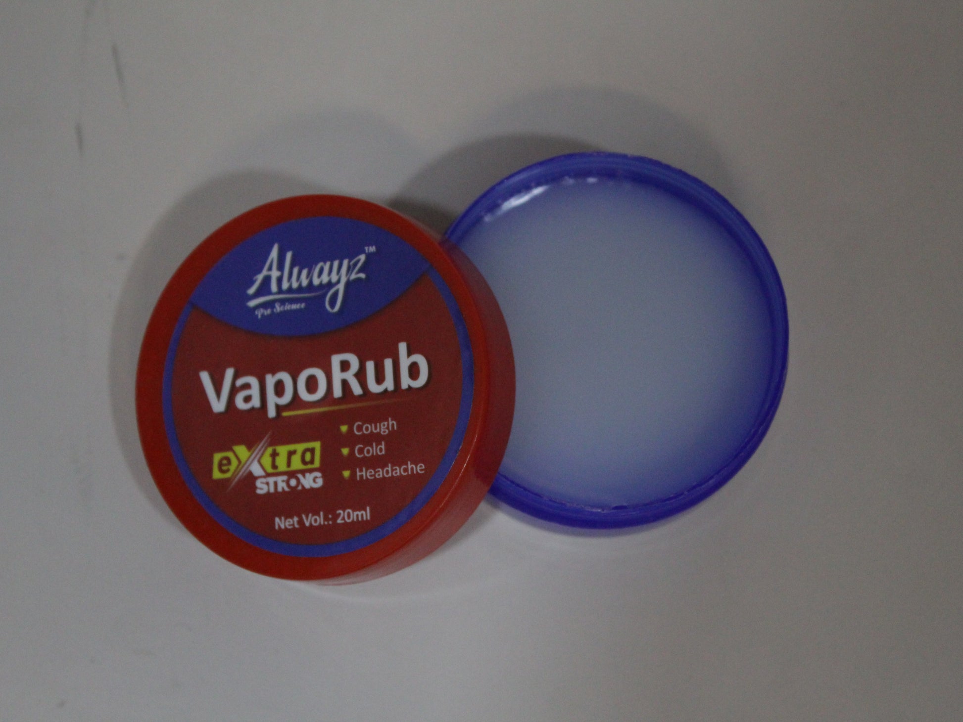 Alwayz VapoRub - Extra Strong 20ml (Pack of 2)