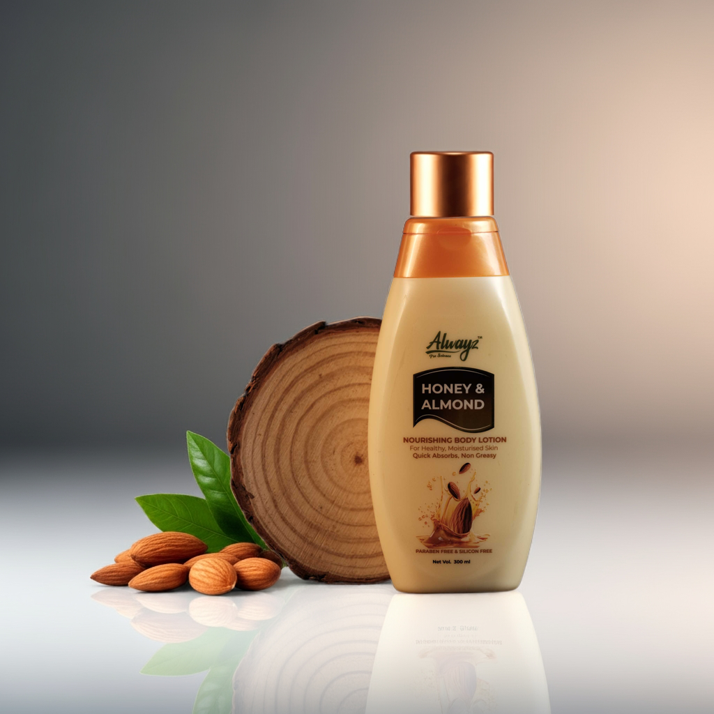 Product image of Alwayz Pro Science Honey & Almond Nourishing Body Lotion 300 ml