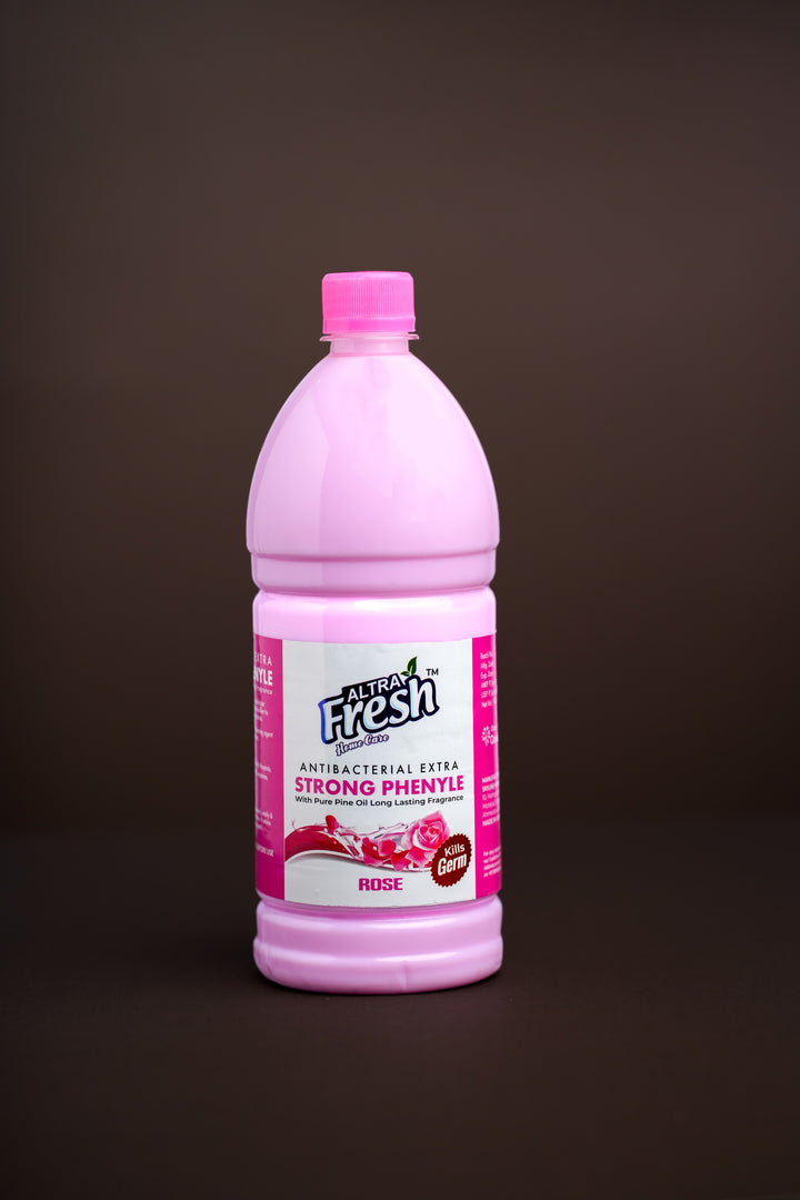Altra Fresh Strong Rose Phenyle 900ml | Powerful Disinfectant, Kills Germs & Leaves a Long-Lasting Rose Fragrance