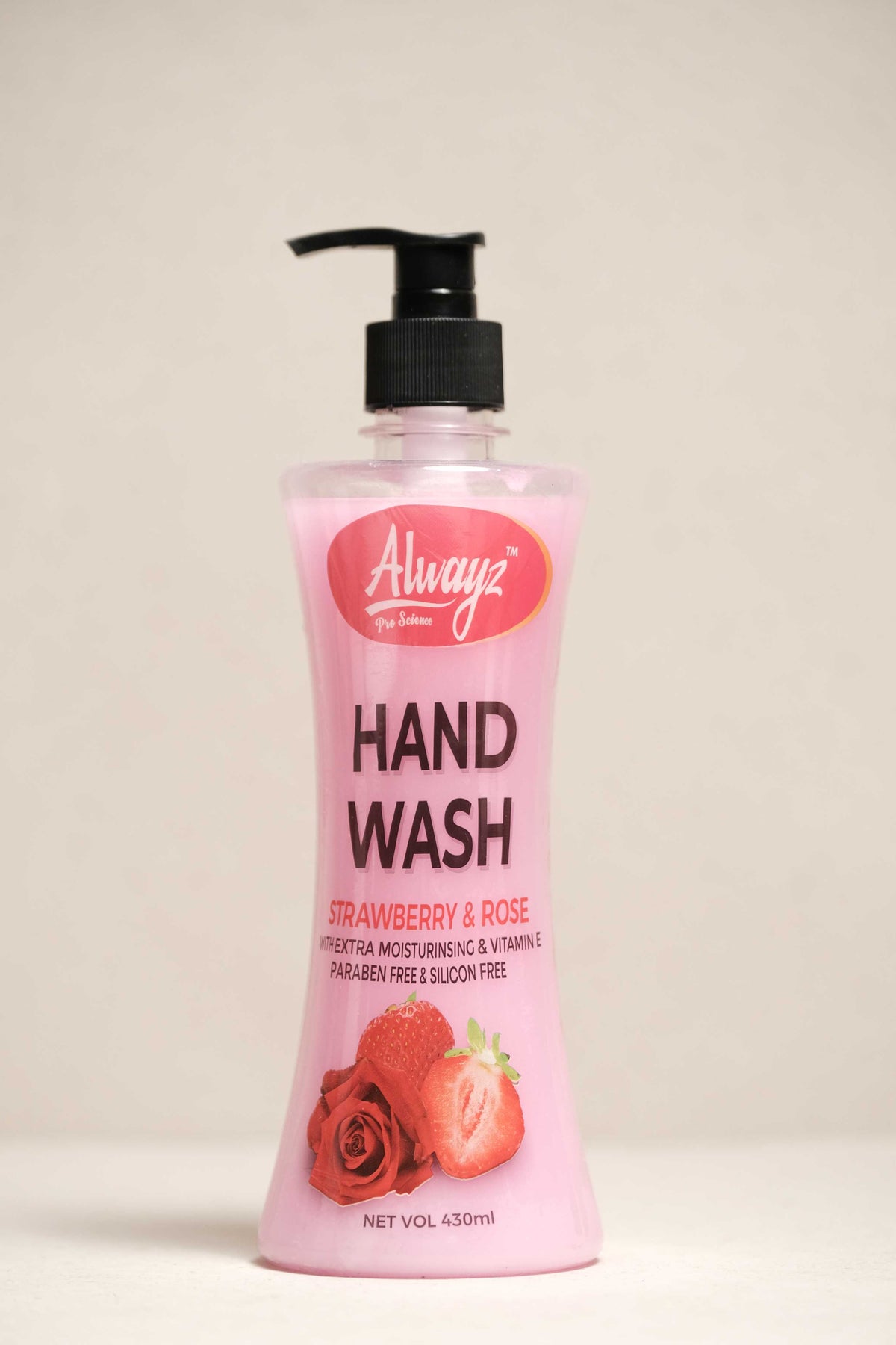 Product image of Alwayz Pro Science Strawberry & Rose Hand Wash 430 ml