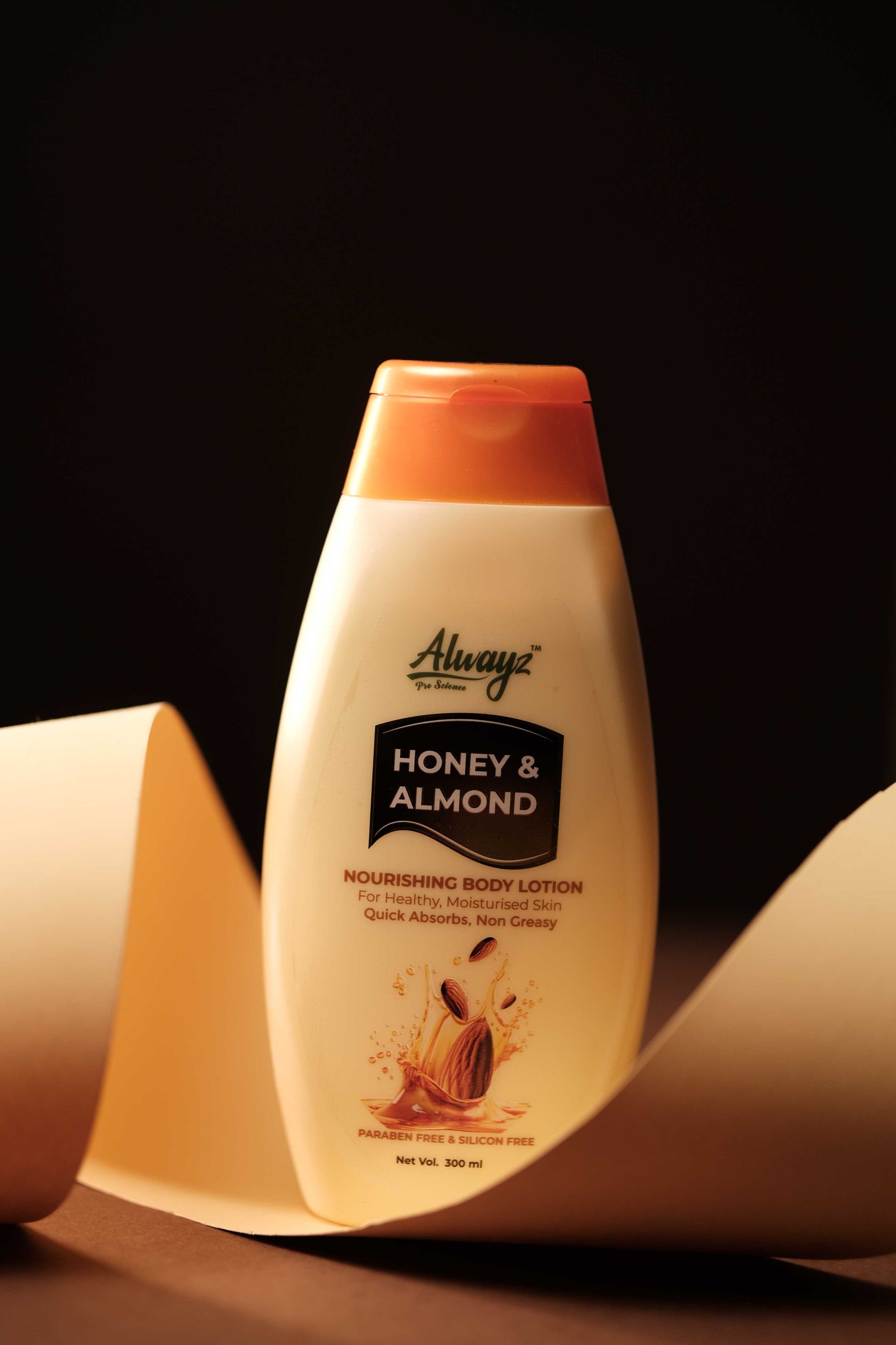Alwayz Pro Science Honey & Almond Nourishing Body Lotion 300 ml