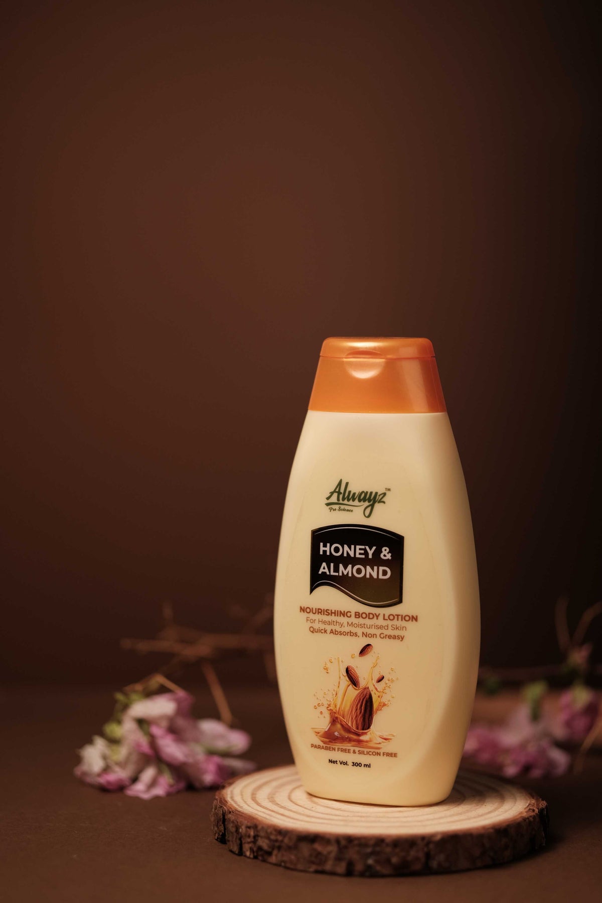 Product image of Alwayz Pro Science Honey & Almond Nourishing Body Lotion 300 ml