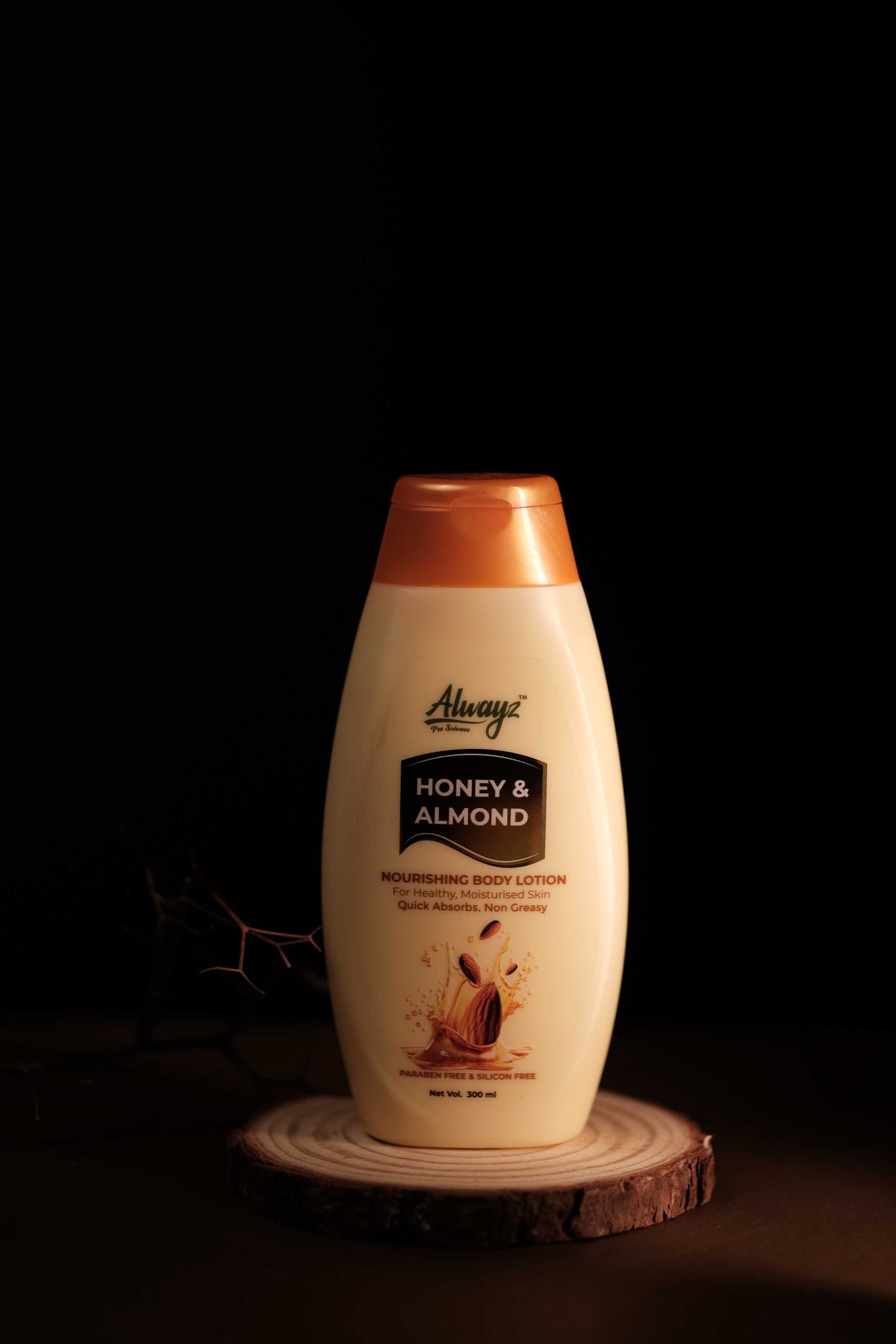 Product image of Alwayz Pro Science Honey & Almond Nourishing Body Lotion 300 ml