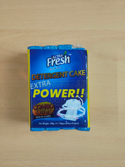 Altra Fresh Detergent Cakes Extra Power 760gm (4 Pieces)