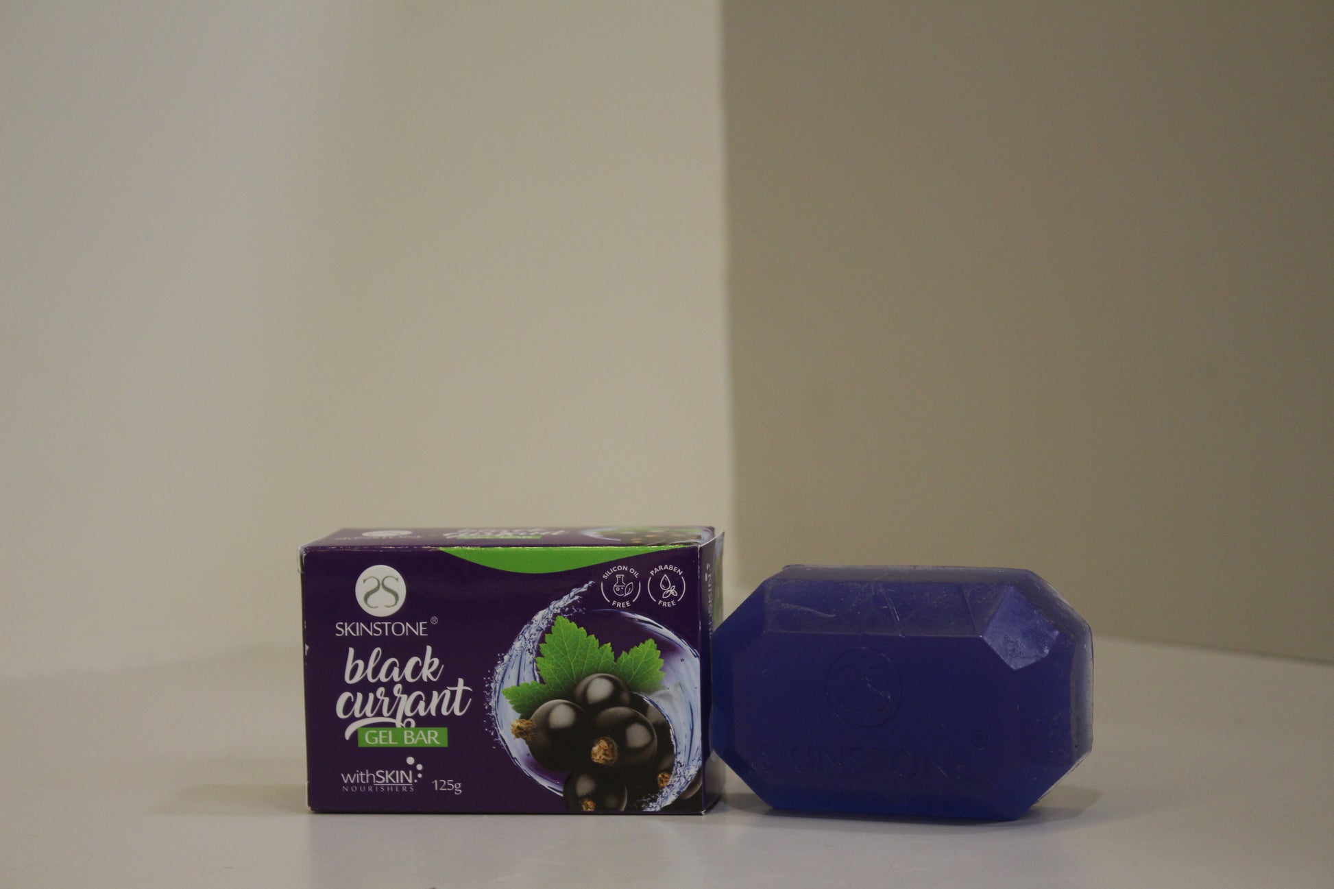 Skinstone Gel Bar 125gm - Black Currant