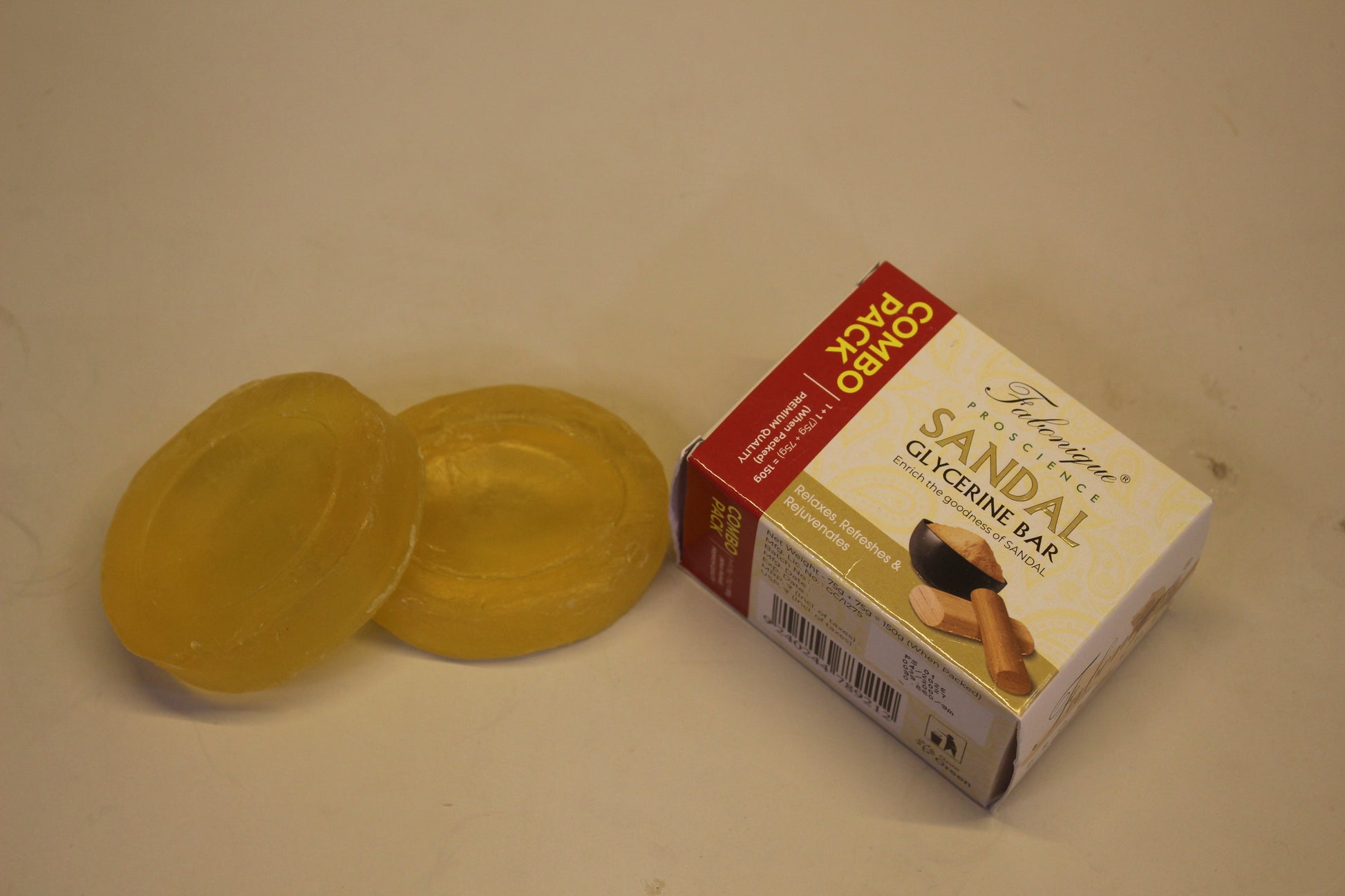 Fabonique Sandal Glycerin Soap Bar