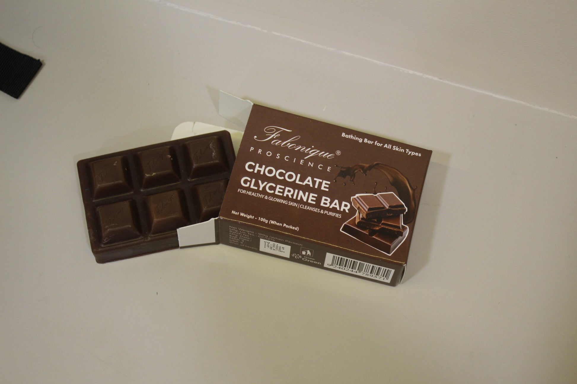 Fabonique Chocolate Glycerine Bar 100gm