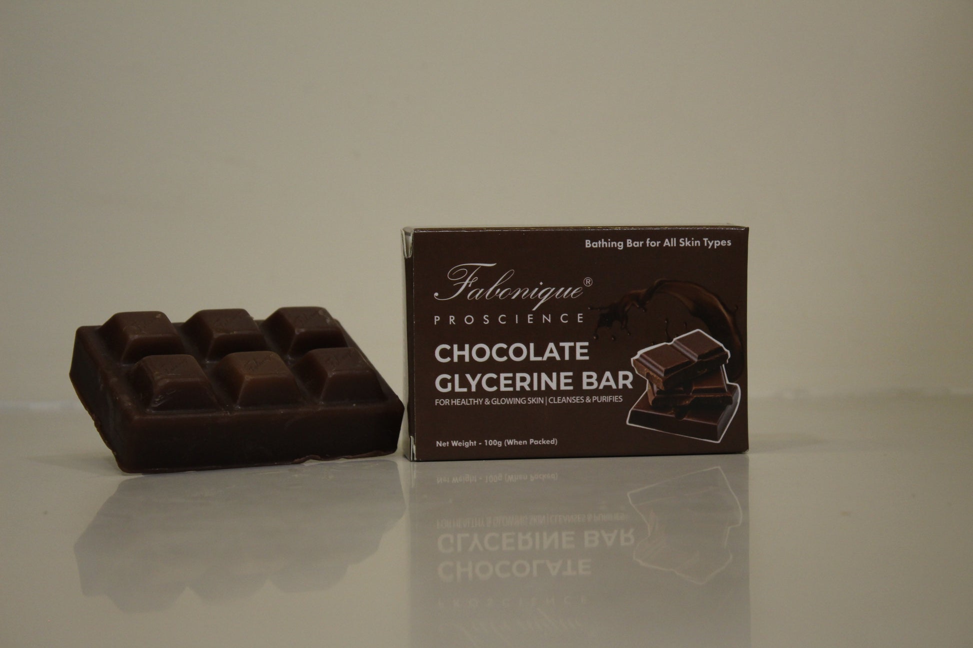 Fabonique Chocolate Glycerine Bar 100gm