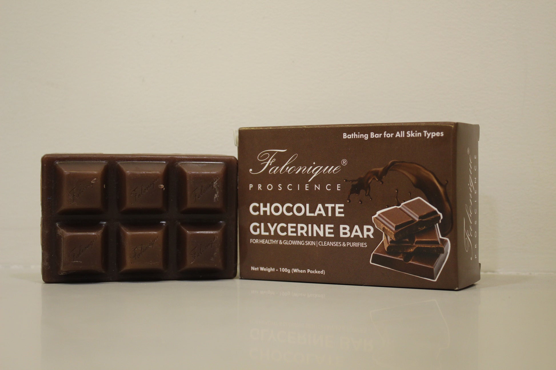 Fabonique Chocolate Glycerine Bar 100gm