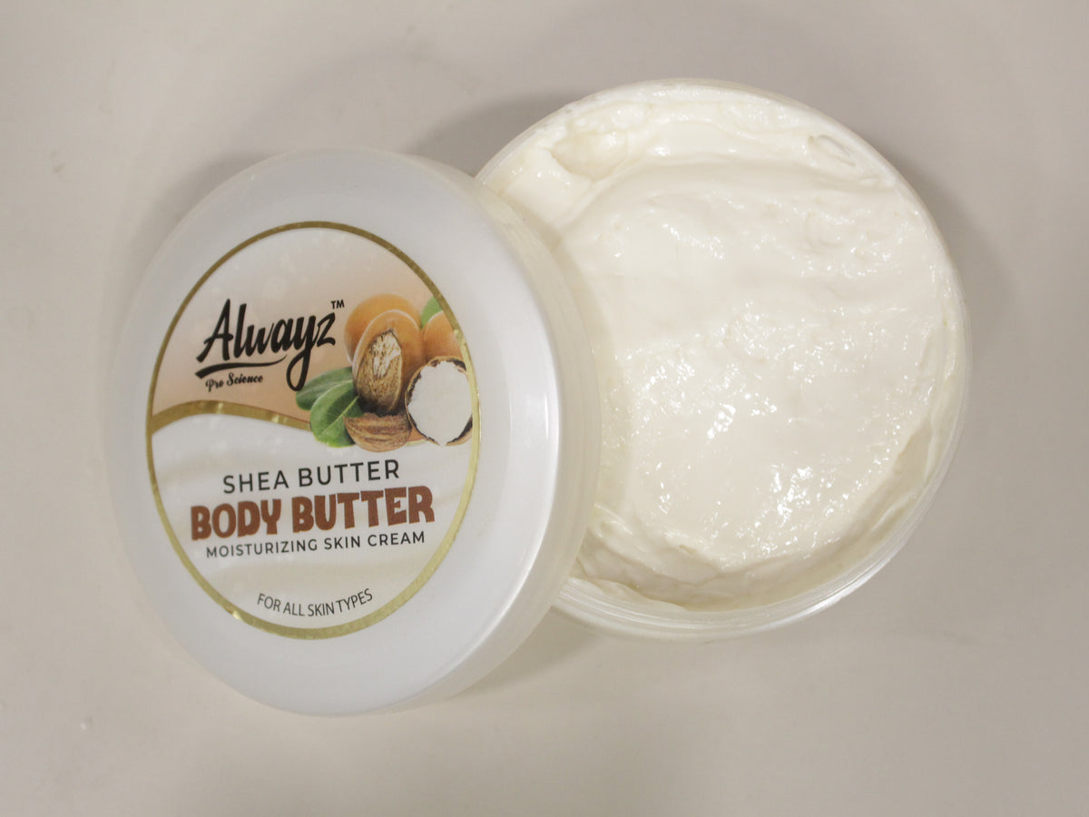 Alwayz Pro Science Shea Butter Moisturizing Skin Cream 200ml | Deeply Nourishes, Moisturises & Leaves Skin Soft & Glowing