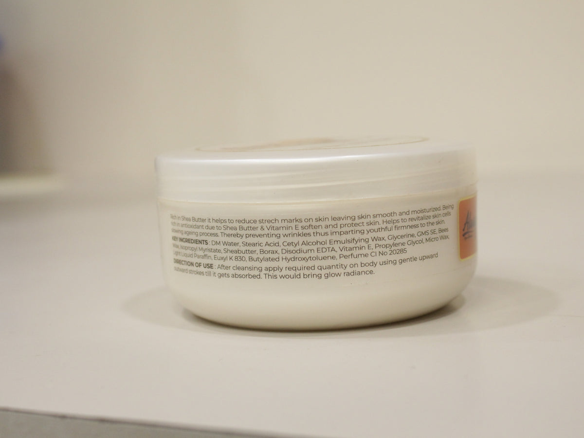 Alwayz Pro Science Shea Butter Moisturizing Skin Cream 200ml | Deeply Nourishes, Moisturises & Leaves Skin Soft & Glowing