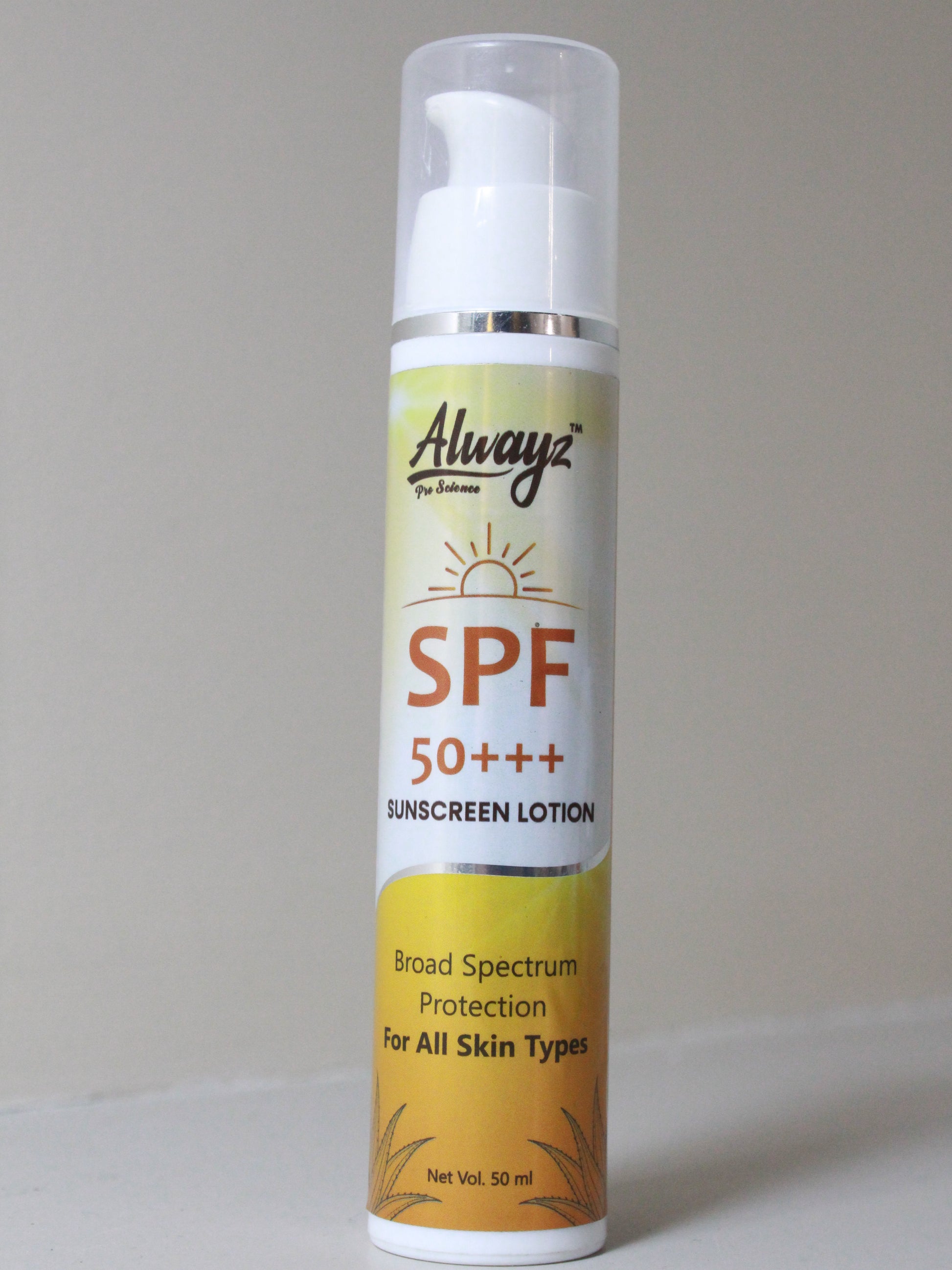 Alwayz SPF+++ Sunscreen Lotion 50 ml