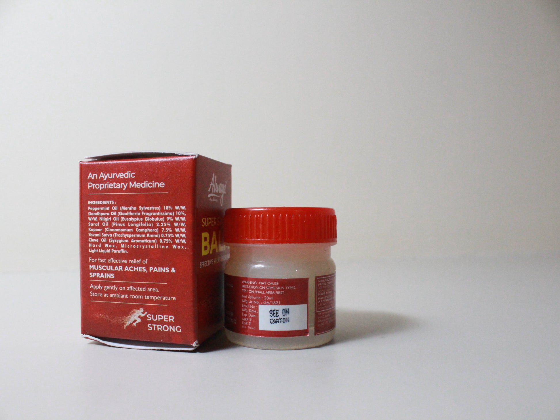 Alwayz Super Strong Balm 20ml