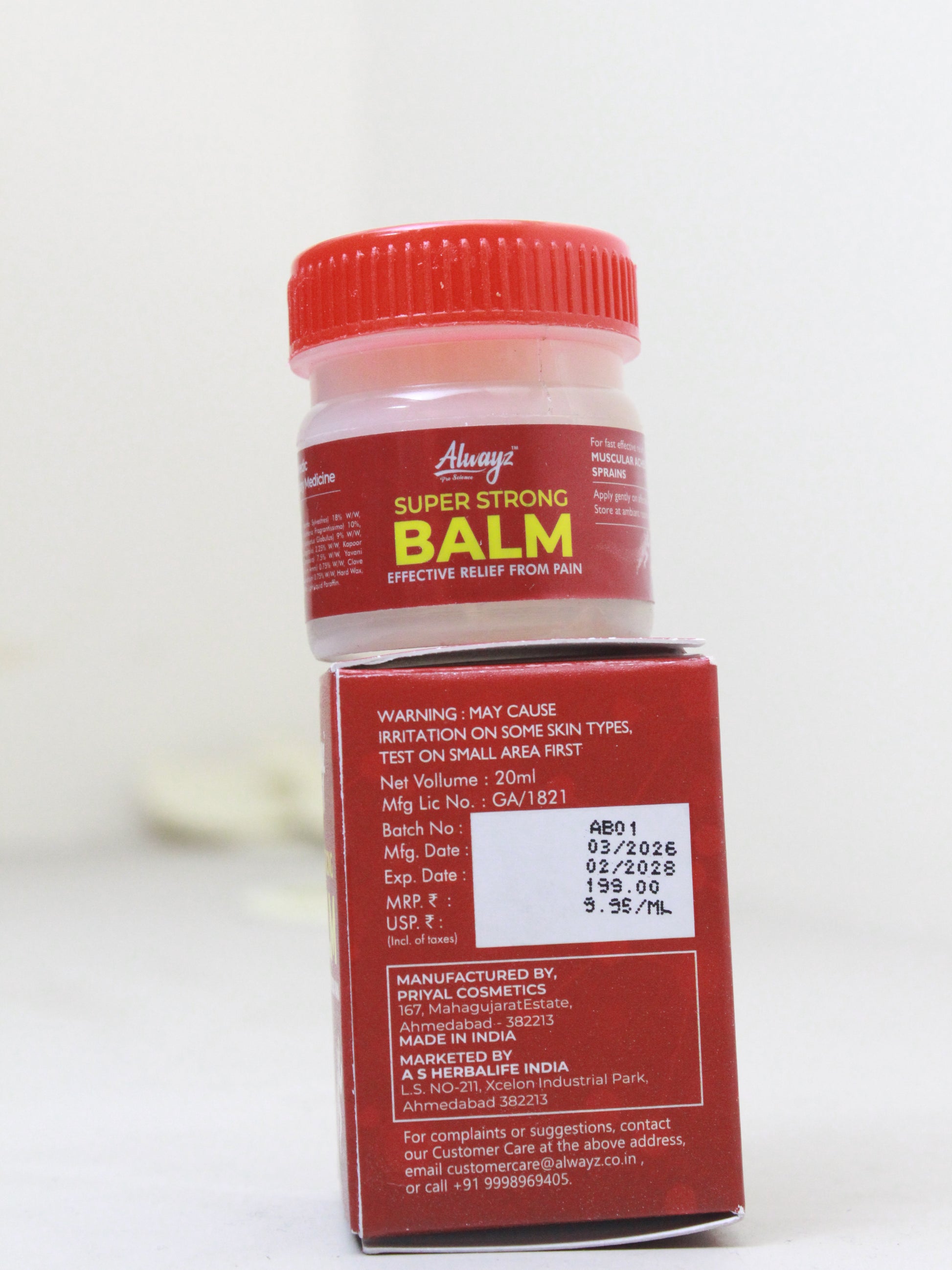 Alwayz Super Strong Balm 20ml