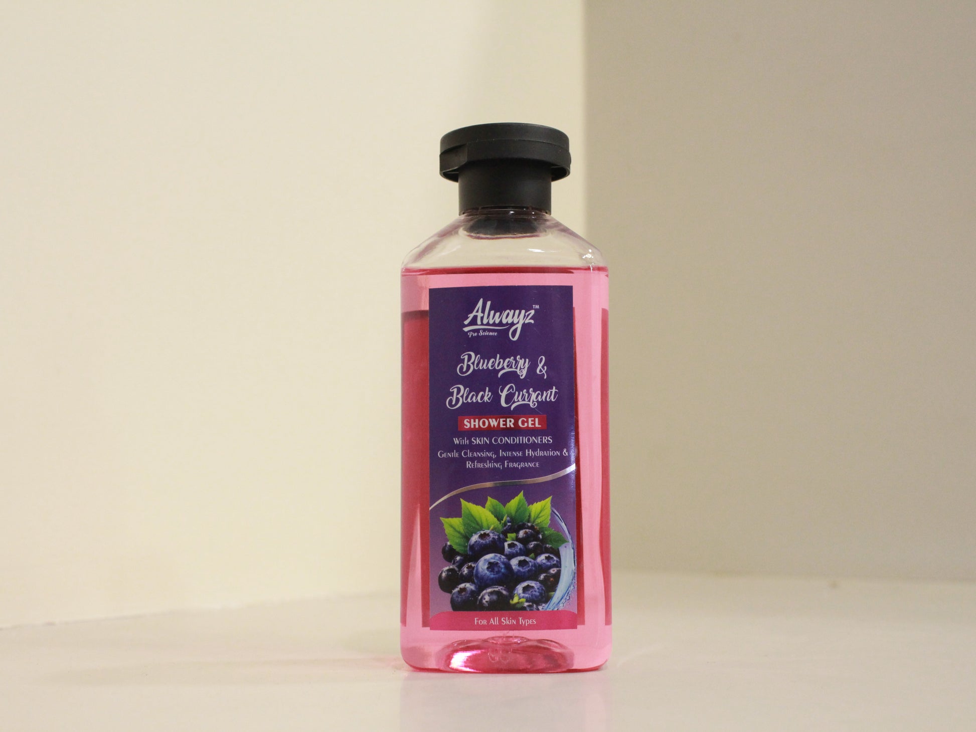 Alwayz Shower Gel 250 ml - Blue Berry & Black Currant
