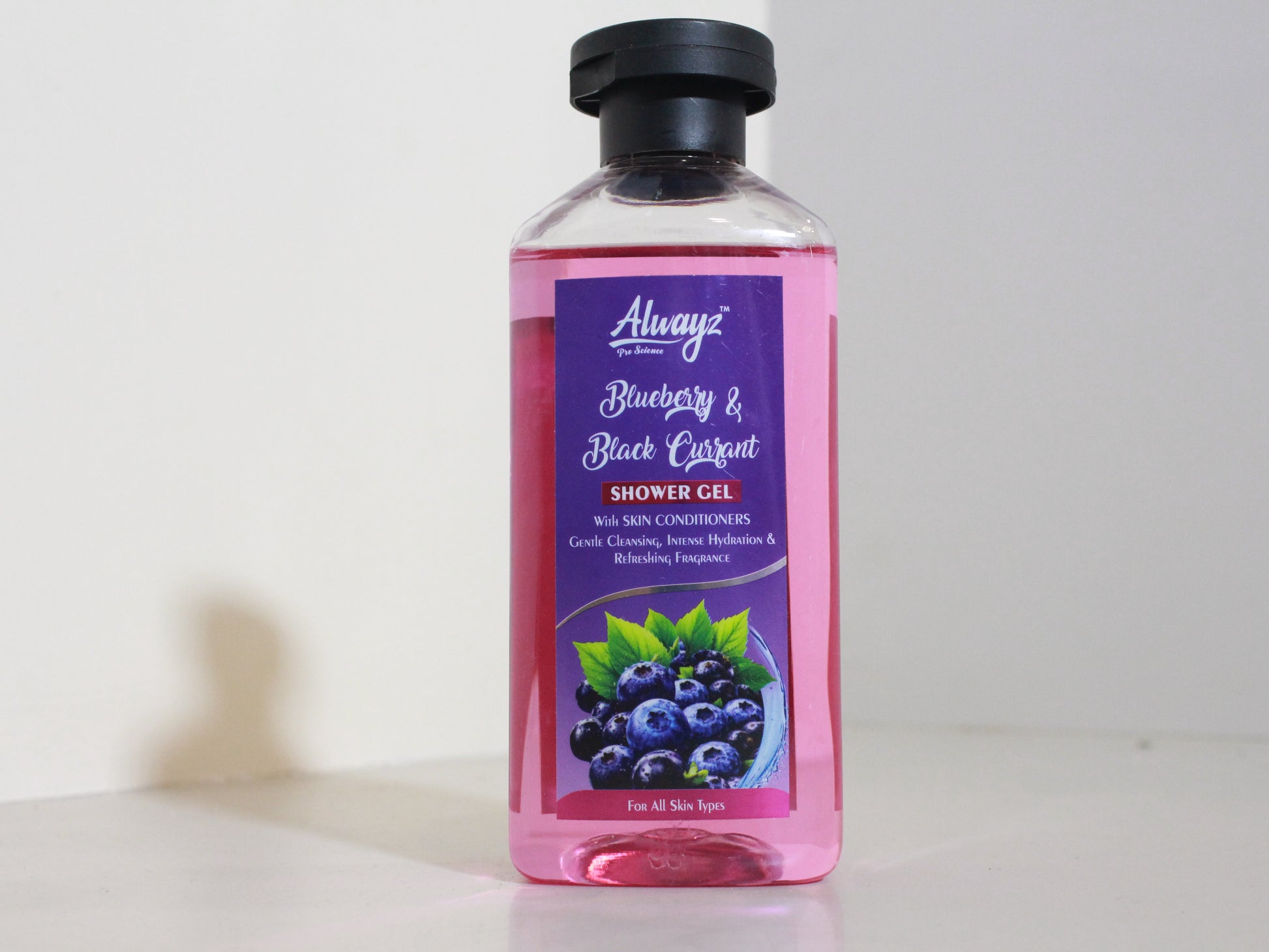 Alwayz Shower Gel 250 ml - Blue Berry & Black Currant