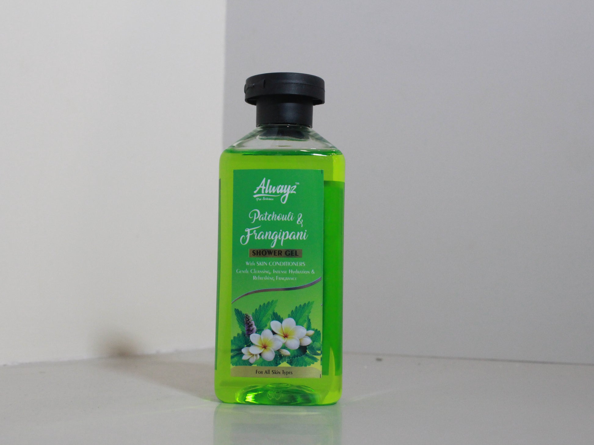 Alwayz Shower Gel 250 ml - Patchouli & Frangipani