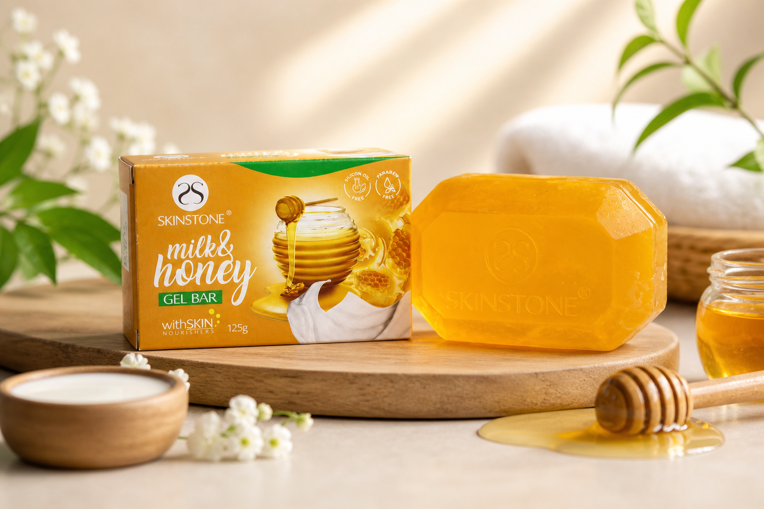 skinstone-gel-bar-125gm-milk-honey