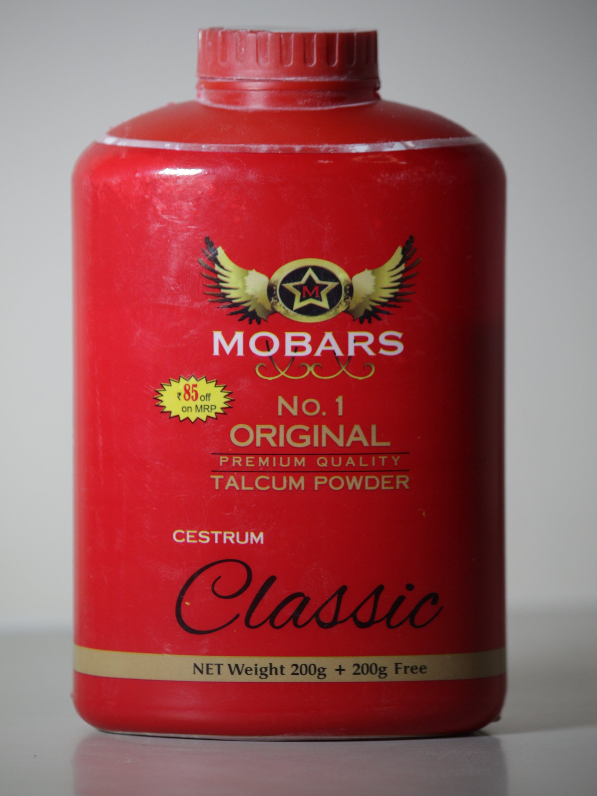 Mobars Talcum Powder - Classic 400gm