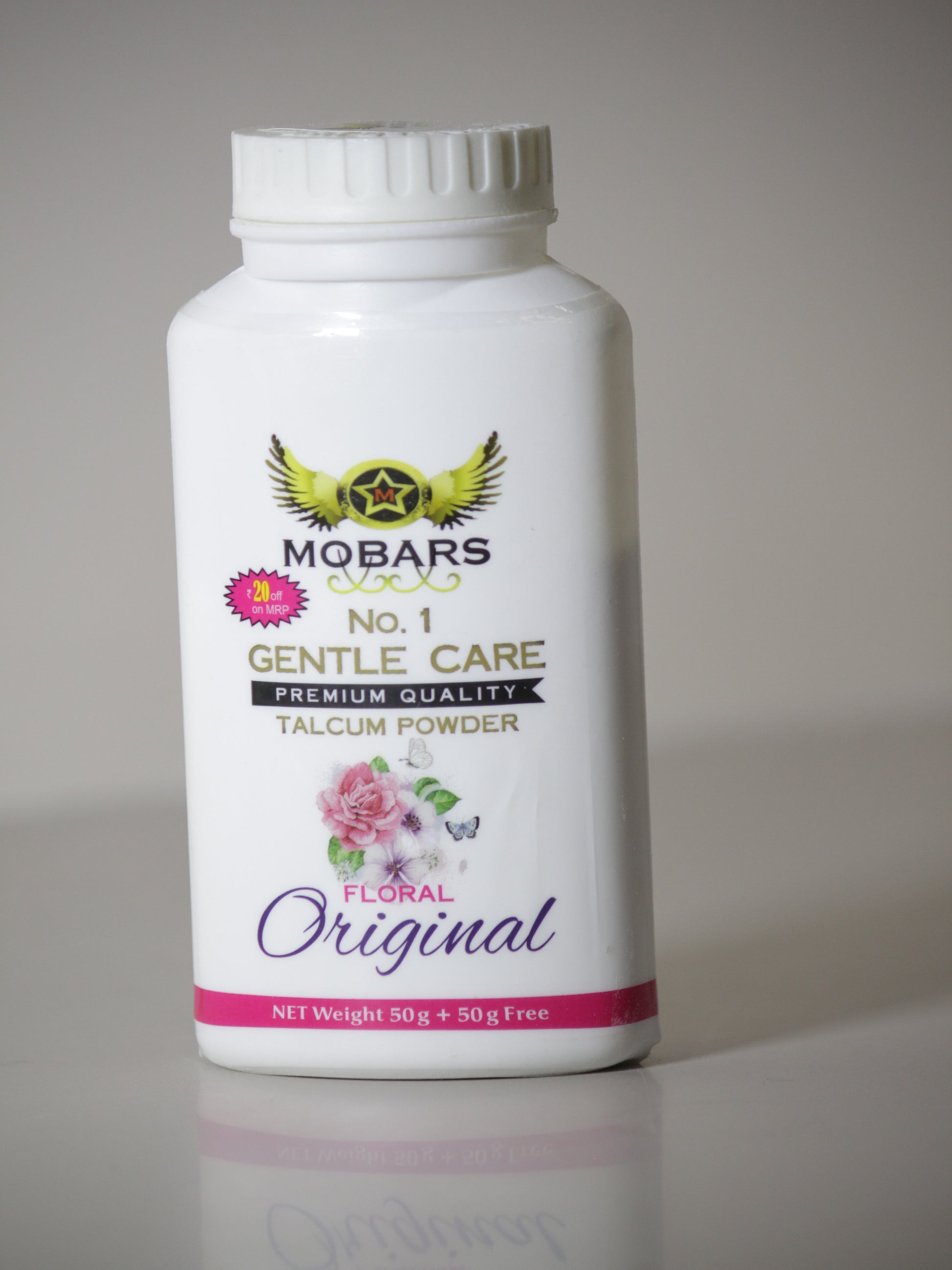 Mobars Talcum Powder - Original 100gm