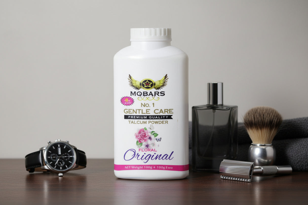 Mobars Talcum Powder - Original 200gm