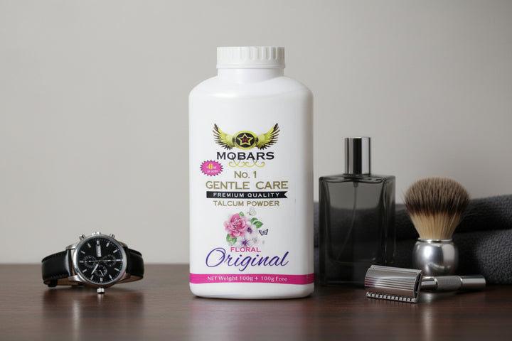 Mobars Talcum Powder Original 200gm | Keeps Skin Fresh, Dry & Fragrant All Day
