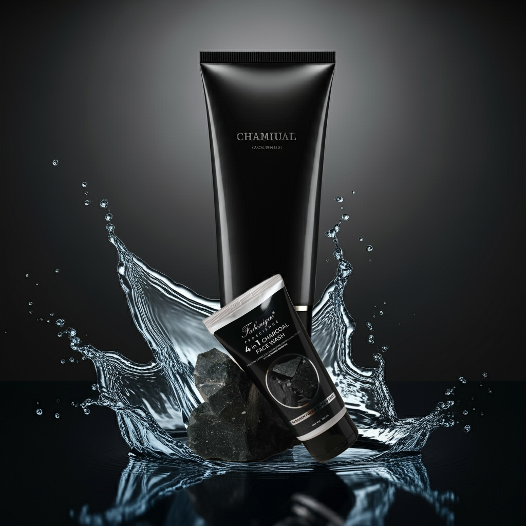 Fabonique Pro Science 4 in 1 Charcoal Facewash 150 ml