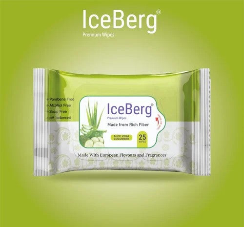 IceBerg Premium Vipes - Aloevera Cucumber