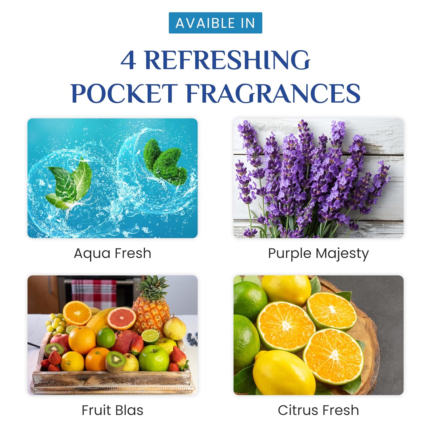 Wonder Fresh Pocket Freshener 10g - Aqua Fresh