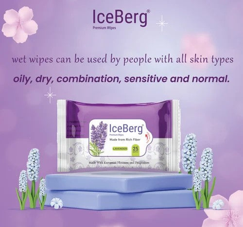 IceBerg Premium Vipes - Lavender