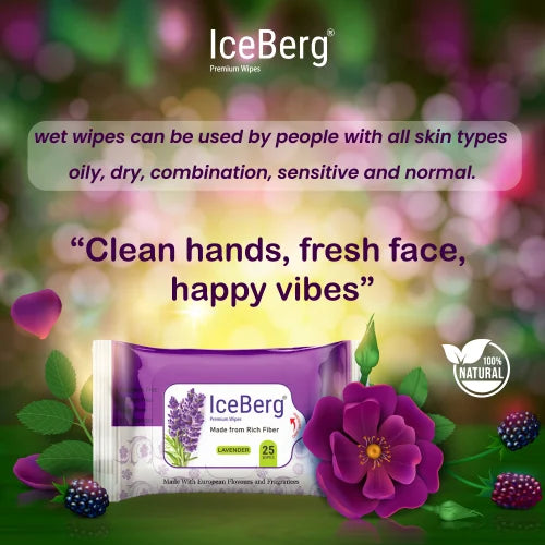 IceBerg Premium Vipes - Lavender